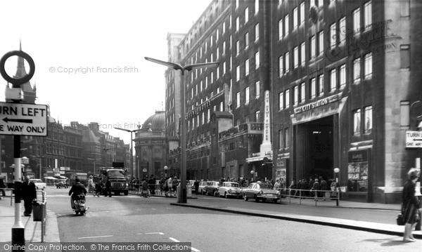 Photo of Leeds, City Square c.1965