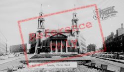 Civic Hall c.1960, Leeds
