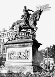 The Black Prince Statue c.1955, Leeds