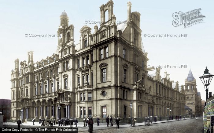 Photo of Leeds, The Post Office And Revenue Office 1897