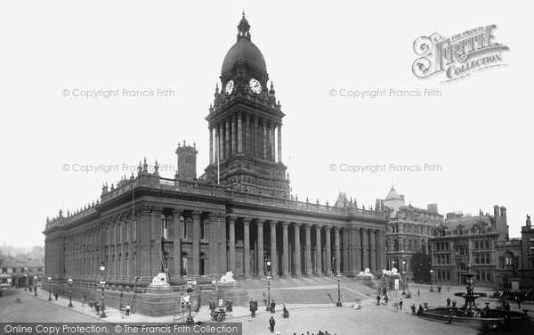 Photo of Leeds, The Town Hall 1894