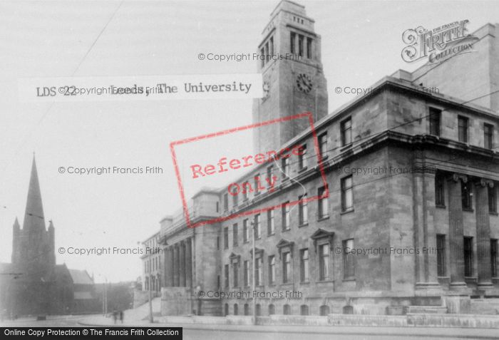 Photo of Leeds, The University c.1960