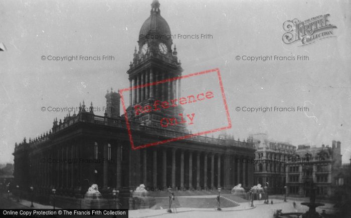 Photo of Leeds, Town Hall 1888