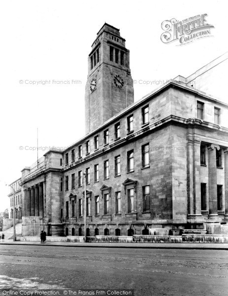 Photo of Leeds, University, Parkinson Building c.1960