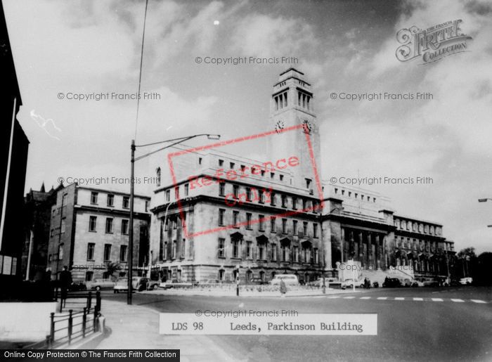 Photo of Leeds, University, The Parkinson Building c.1960