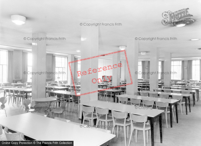 Photo of Leeds, University, The Union Buliding Cafeteria c.1960