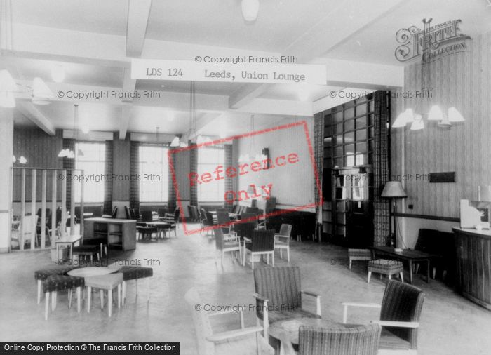 Photo of Leeds, University, The Union Lounge c.1960