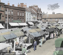 Market Place c.1955, Leek