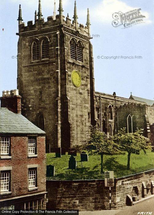 Photo of Leek, St Edward's Church c.1955
