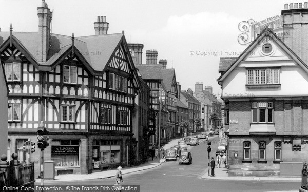 Photo of Leek, St Edward Street c.1955