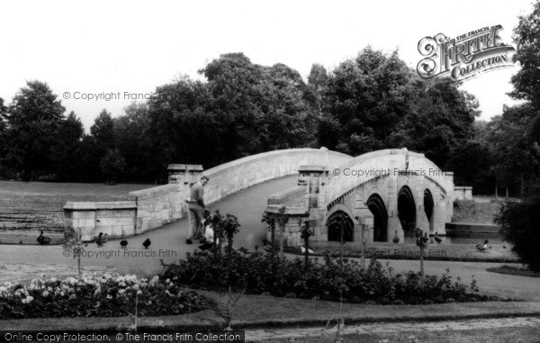 Photo of Leicester, Abbey Park c.1955
