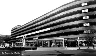 Leicester, Auto Magic Car Park, Lee Circle c1965