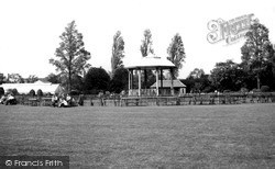 Bandstand, Abbey Park c.1955, Leicester