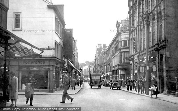 Photo of Leicester, Belvoir Street c.1949