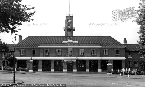 Photo of Leicester, City Headquarters For The Fire Brigade, Lancaster Road 1960