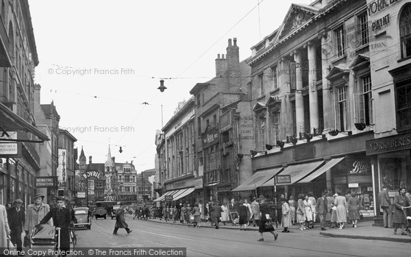 Photo of Leicester, Gallowtree Gate 1949