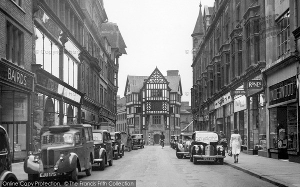 Photo of Leicester, Market Street 1949