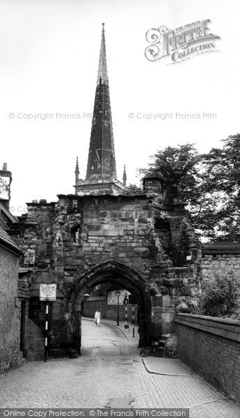 Photo of Leicester, Rupert Gateway c.1955
