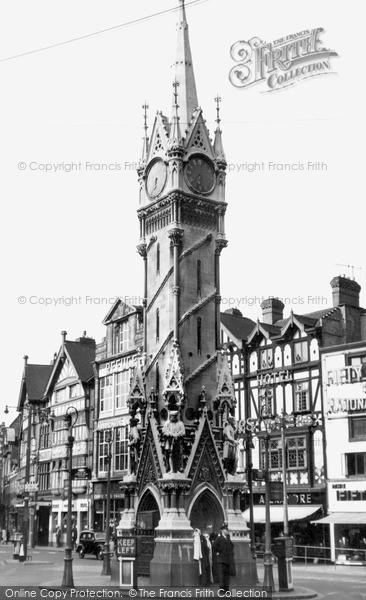 Photo of Leicester, The Clock Tower c.1955