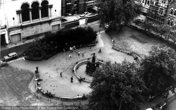 Photo of Leicester, Town Hall Gardens c.1965