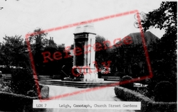 Cenotaph, Church Street Gardens c.1955, Leigh