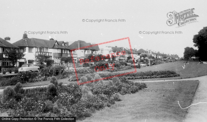 Photo of Leigh On Sea, Cliff Gardens c.1955