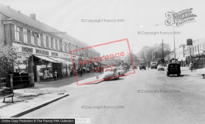 Photo of Leigh On Sea, Eastwood Road North c.1960