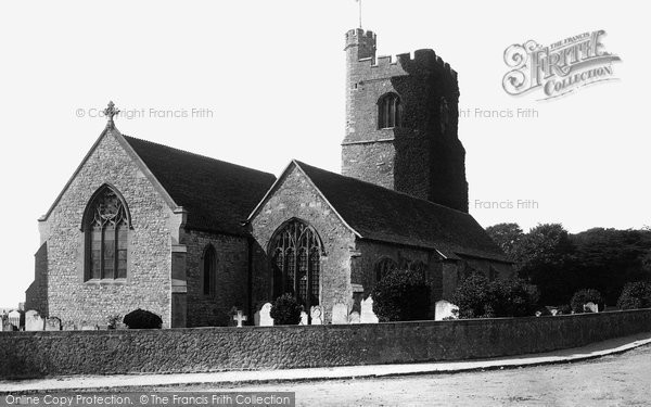 Photo of Leigh On Sea, St Clement's Parish Church 1891
