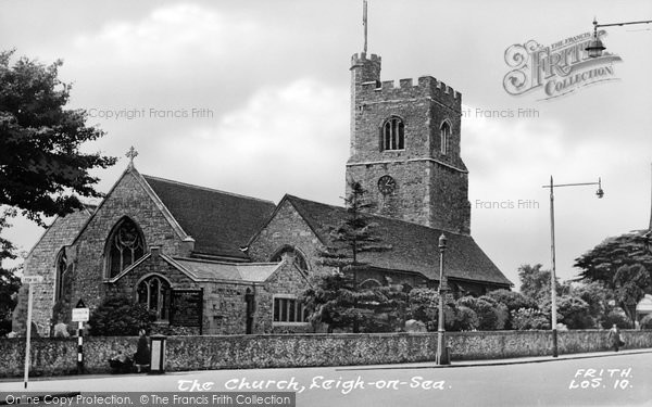 Photo of Leigh On Sea, The Church c.1950
