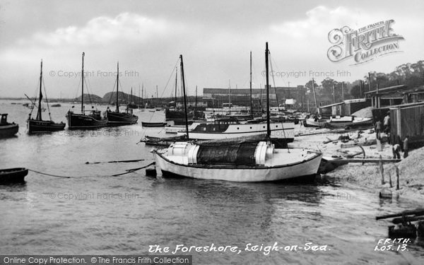Photo of Leigh On Sea, The Foreshore c.1950