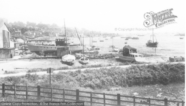 Photo of Leigh On Sea, The Harbour c.1950