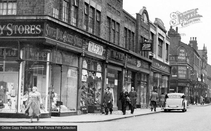 Photo of Leigh, Shopping In Bradshawgate c.1950
