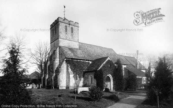 Photo of Leigh, St Bartholomew's Church 1886
