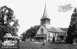 St Bartholomew's Church 1904, Leigh
