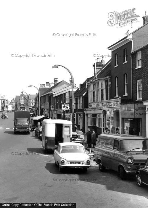 Photo of Leighton Buzzard, High Street Shops c.1965