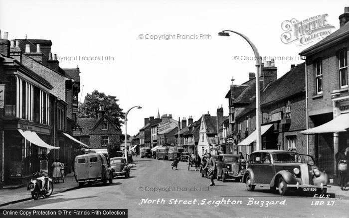 Photo of Leighton Buzzard, North Street c.1955