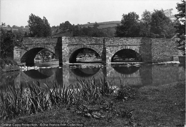 Photo of Leintwardine, The Bridge c.1955