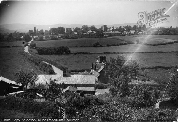 Photo of Leintwardine, View From Foot Of Church Hill c.1955