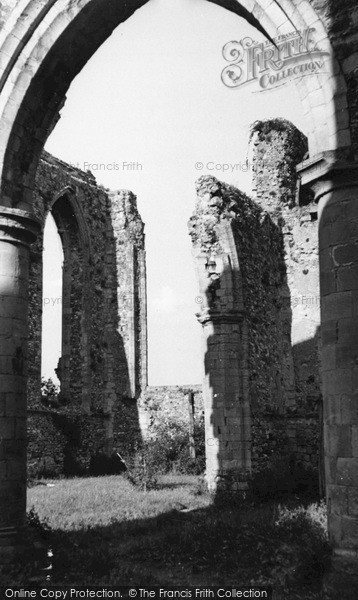 Photo of Leiston, Abbey, The Norman Archway c.1955