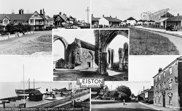 Photo of Leiston, Composite c.1955