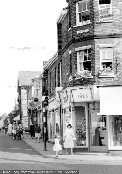 Photo of Leiston, High Street Shops c.1960