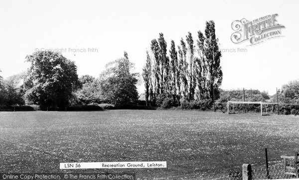 Photo of Leiston, Recreation Ground c.1965