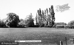 Recreation Ground c.1965, Leiston