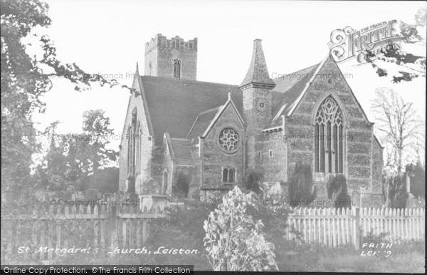 Photo of Leiston, St Margaret's Church c.1955