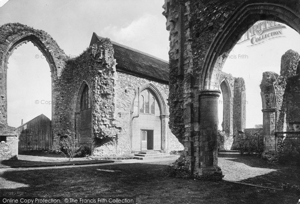 Photo of Leiston, St Mary's Abbey 1922