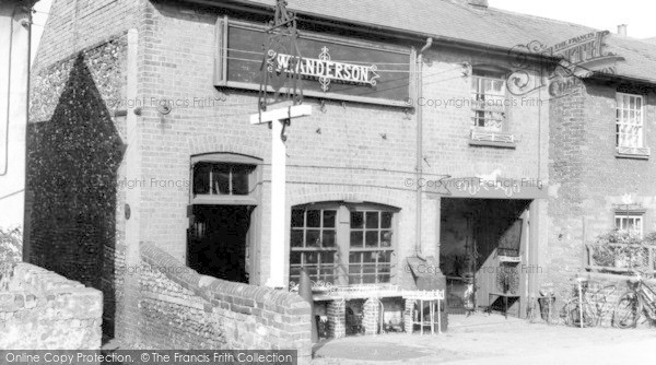 Photo of Leiston, the Forge c1960