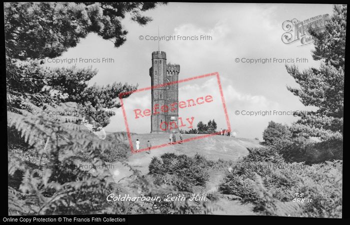 Photo of Leith Hill, The Tower c.1955
