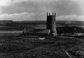 St Uny's Church 1928, Lelant