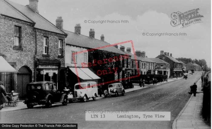 Photo of Lemington, Tyne View c.1955
