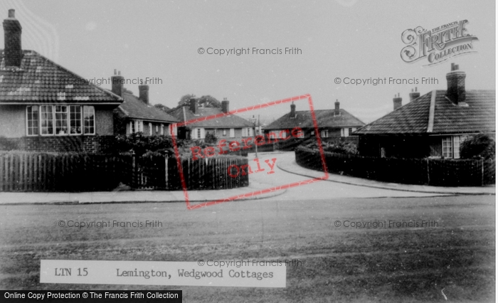 Photo of Lemington, Wedgwood Cottages c.1955